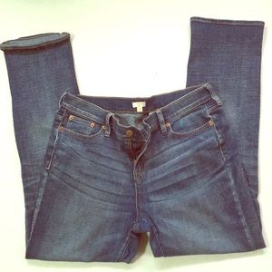 J.Crew Factory destructed boyfriend jeans